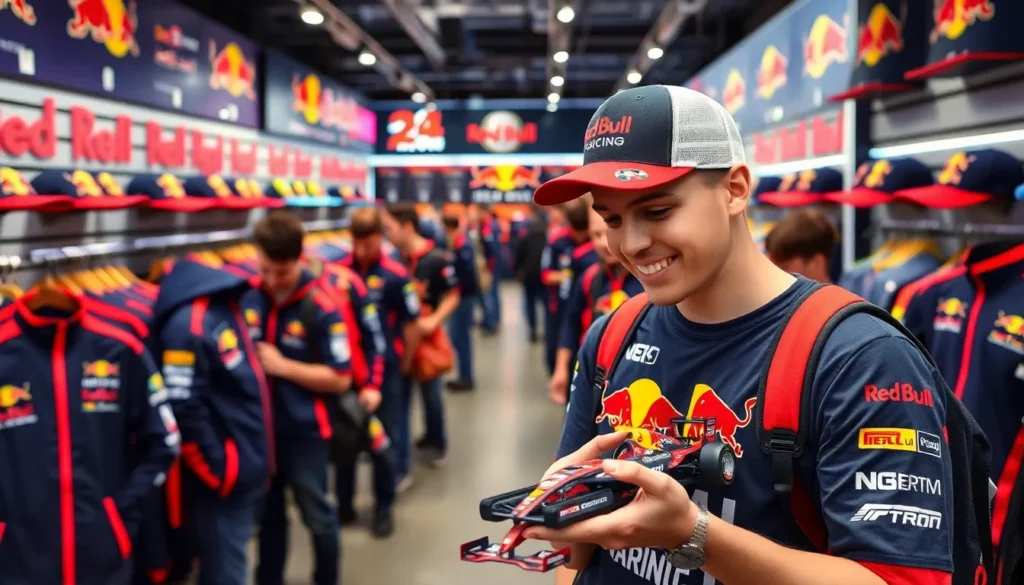 red bull racing shop